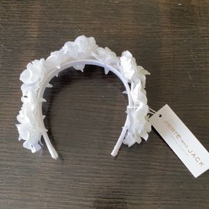 Janie and Jack special occasion flower headband.